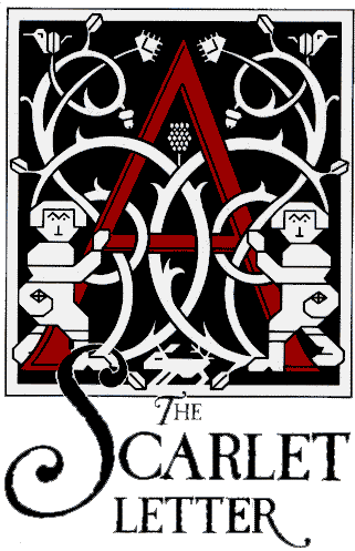 红字-the scarlet letter(英文版)封面